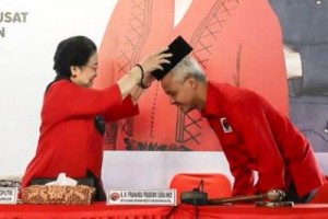 PDI Perjuangan tetapkan Ganjar Pranowo sebagai Capres 2024.